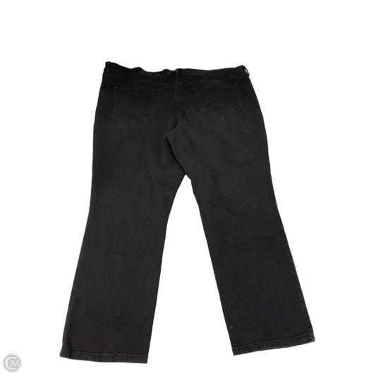 Jeans Straight By Sonoma In Black, Size: 24