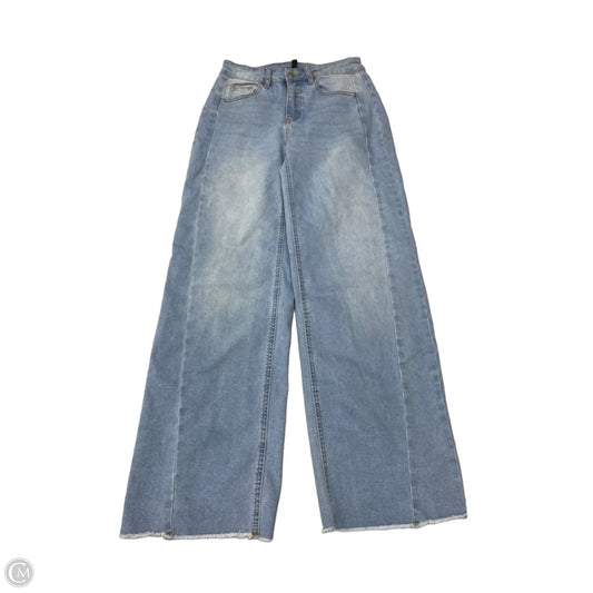 Jeans Flared By Prettygarden In Blue Denim, Size: 6