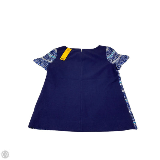 Top Short Sleeve Designer By Tory Burch In Multi-colored, Size: 12