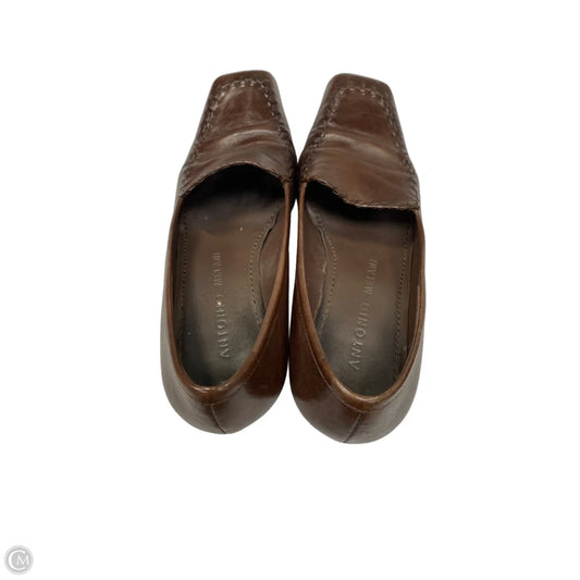 Shoes Heels Block By Antonio Melani In Brown, Size: 6.5