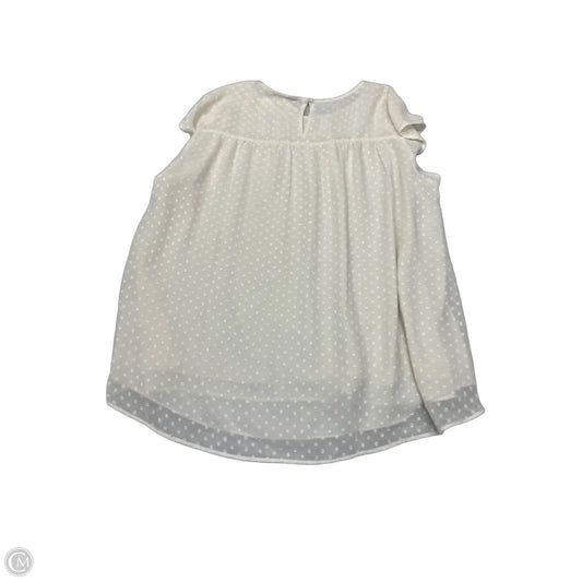 Top Short Sleeve By Dr2 In Cream, Size: Xl