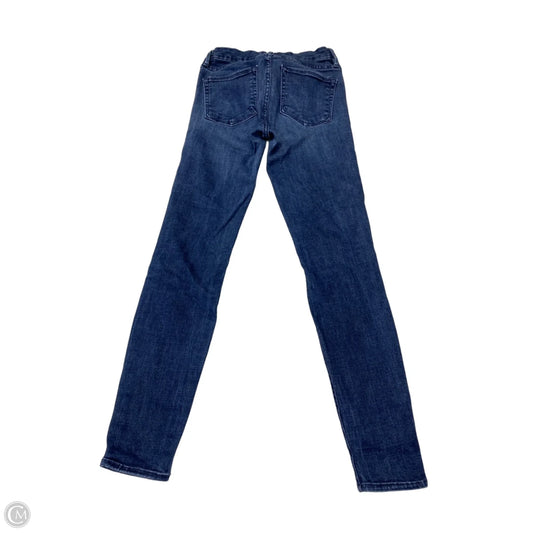 Jeans Skinny By Good American In Blue Denim, Size: 0