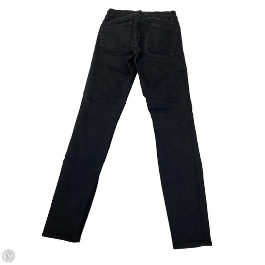 Jeans Skinny By Good American In Black Denim, Size: 4