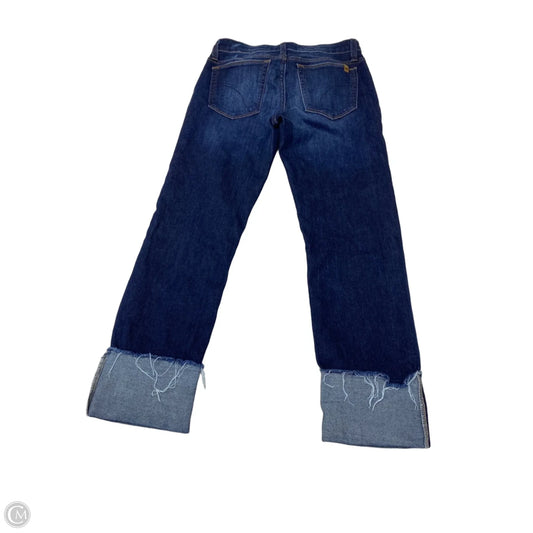 Jeans Cropped By Joes Jeans In Blue Denim, Size: 0