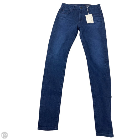Jeans Jeggings By Ag Jeans In Blue Denim, Size: 4