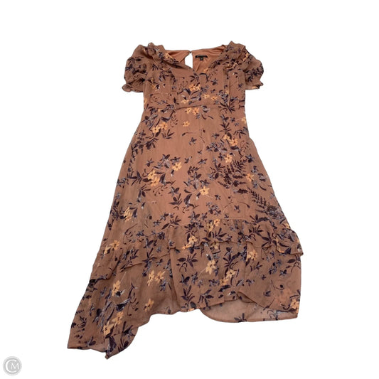 Dress Casual Midi By Express In Floral Print, Size: S