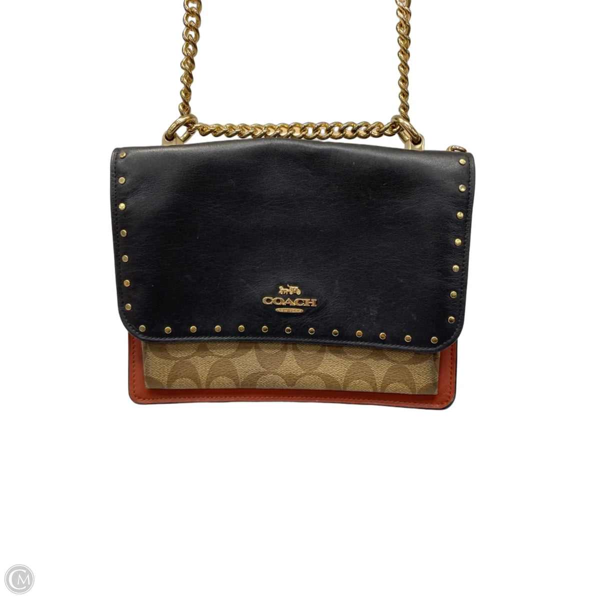 Crossbody Designer By Coach, Size: Medium