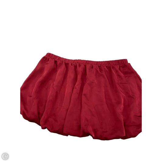 Skirt Mini & Short By Madden Nyc In Red, Size: L