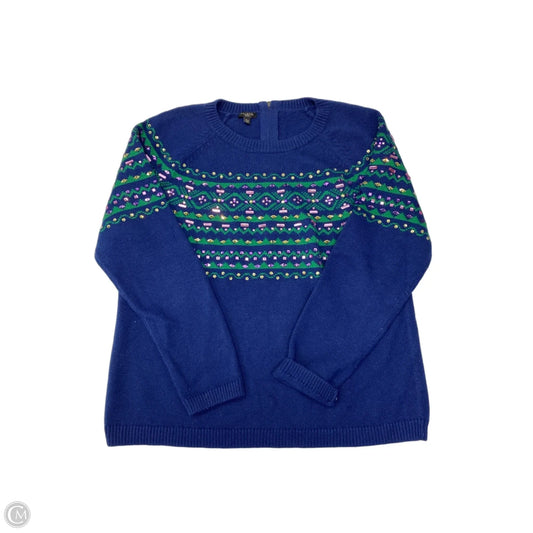 Sweater By Talbots In Multi-colored, Size: Xlp