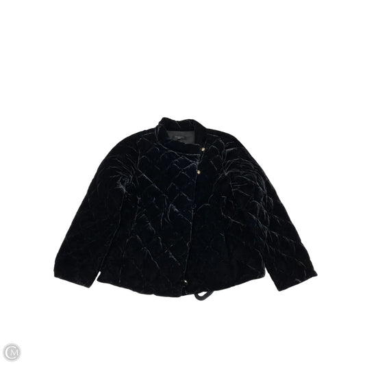 Jacket Puffer & Quilted By Talbots In Black, Size: Lp