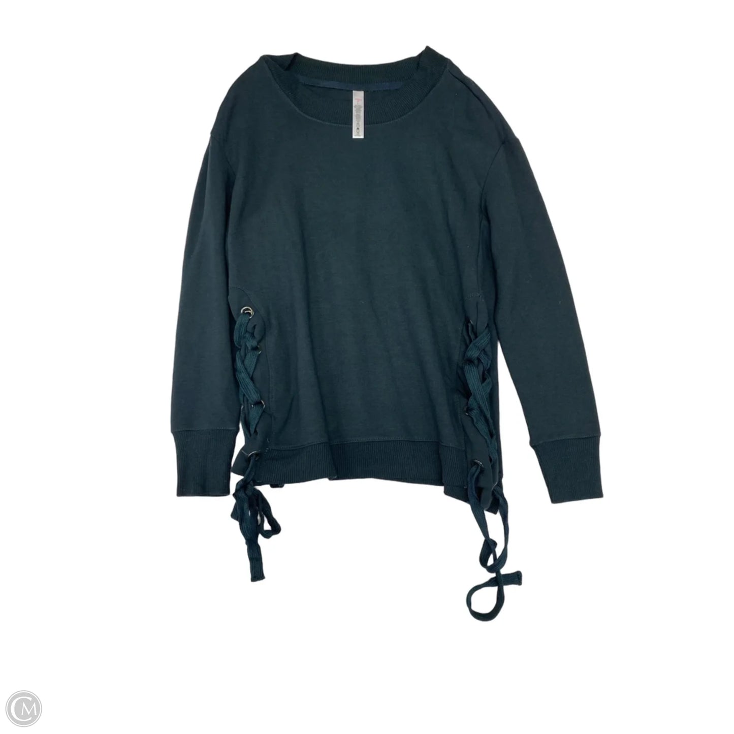 Athletic Sweatshirt Crewneck By Absolutely In Green, Size: L