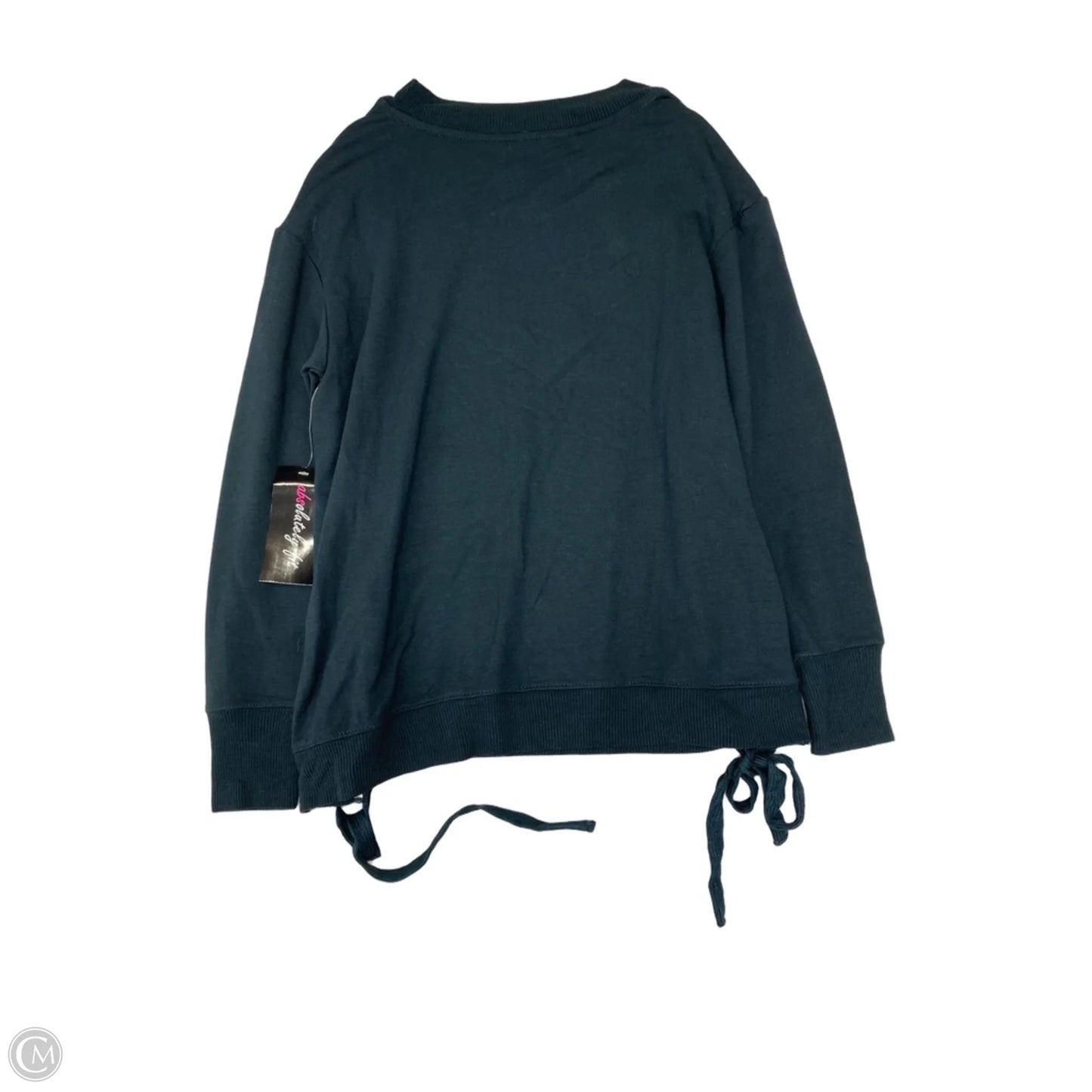 Athletic Sweatshirt Crewneck By Absolutely In Green, Size: L