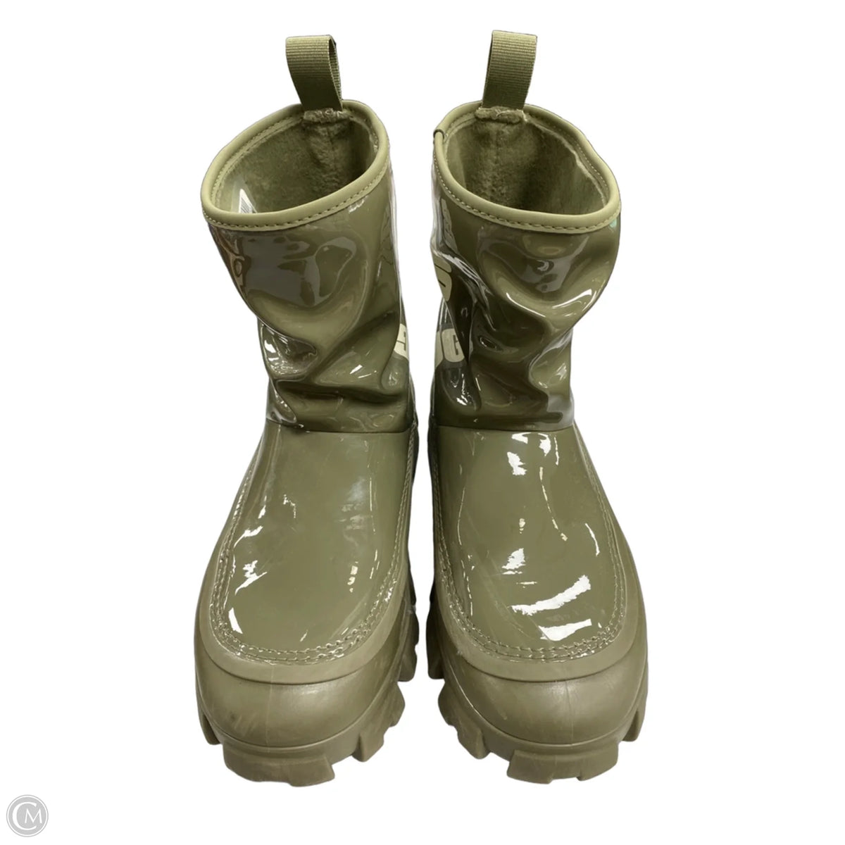 Boots Designer By Ugg In Green, Size: 8