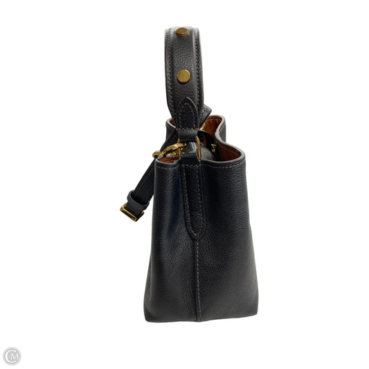 Crossbody Leather By Fossil, Size: Medium