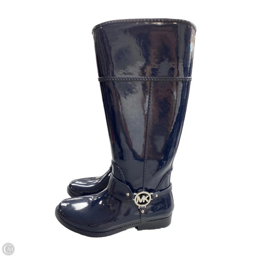 Boots Designer By Michael Kors In Navy, Size: 8