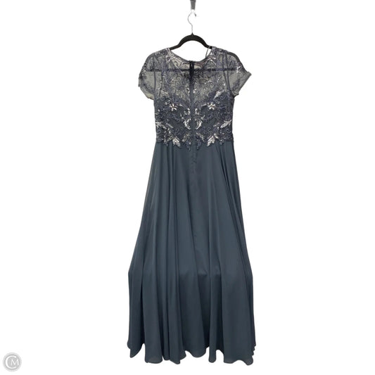 Dress Designer By Xscape In Grey, Size: 8