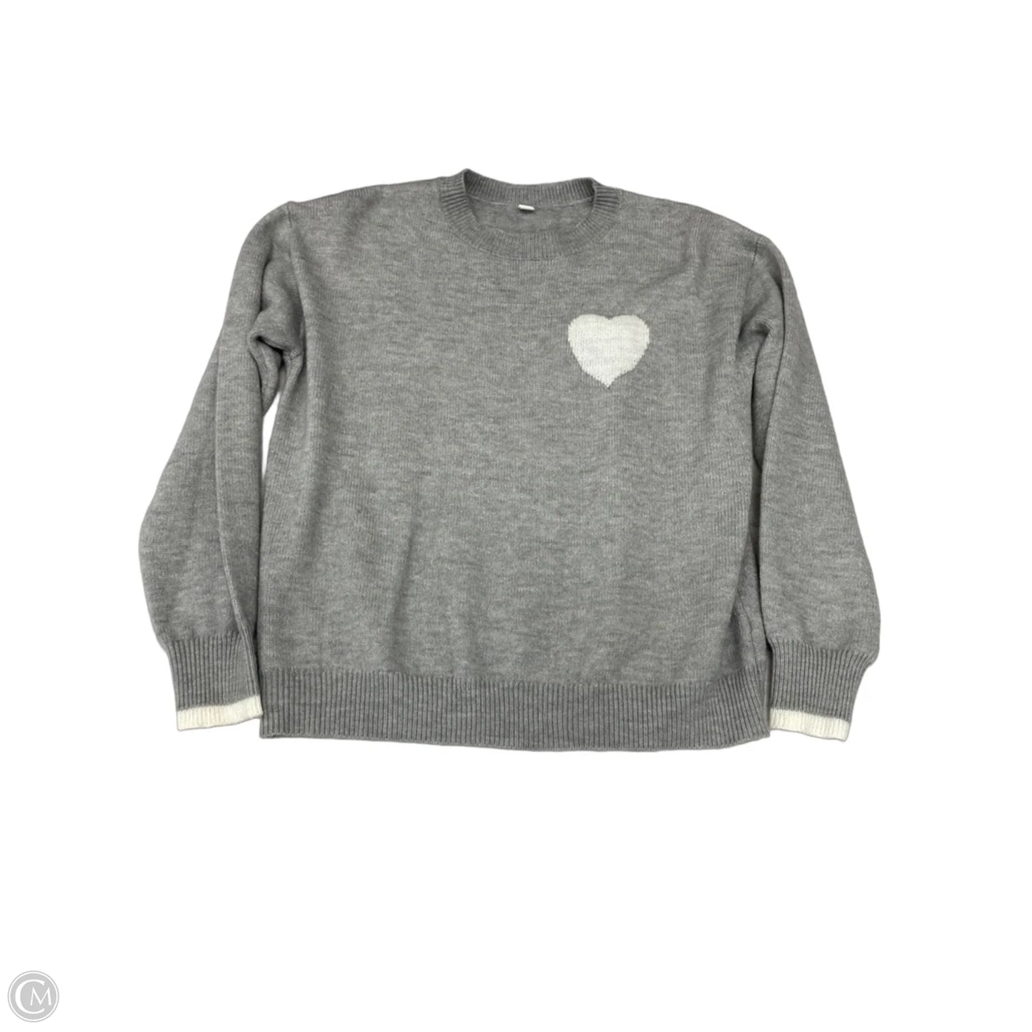Sweater By Cme In Grey, Size: Xl