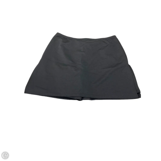 Skirt Mini & Short By Divine In Black & Blue, Size: 3x