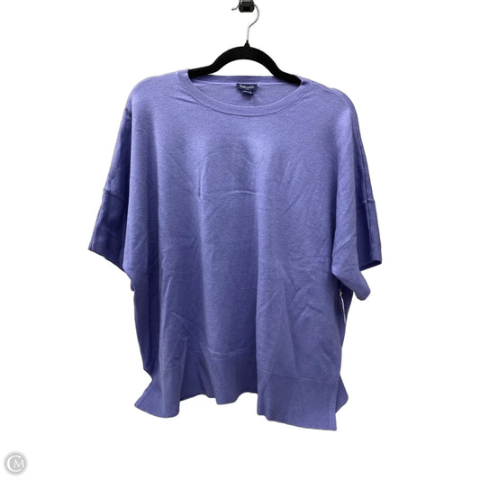 Top Short Sleeve By Splendid In Blue, Size: L