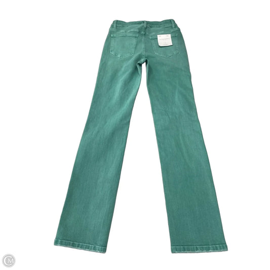Jeans Straight By Flying Monkey In Green, Size: 4