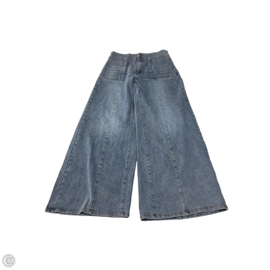 Jeans Wide Leg By Cmb In Blue Denim, Size: M