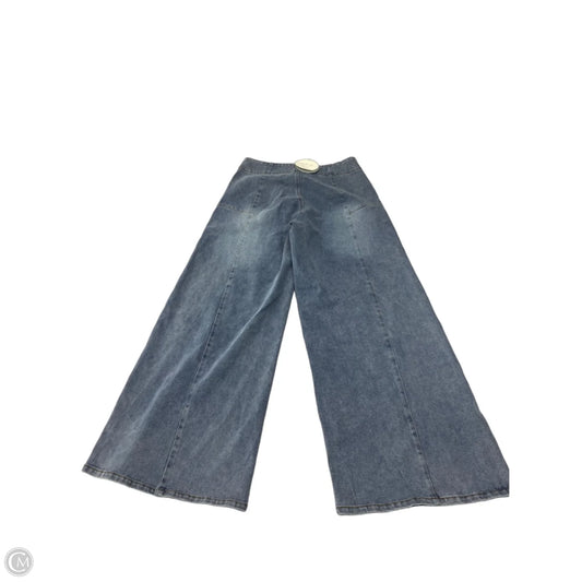 Jeans Wide Leg By Cmb In Blue Denim, Size: M