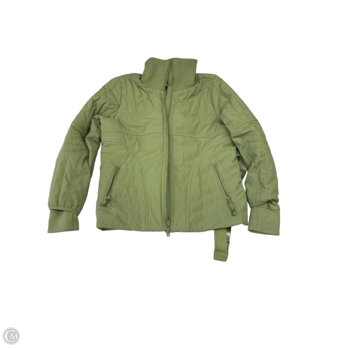 Jacket Puffer & Quilted By Cabi In Green, Size: L