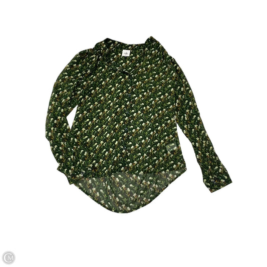 Top Long Sleeve By Cabi In Multi-colored, Size: S
