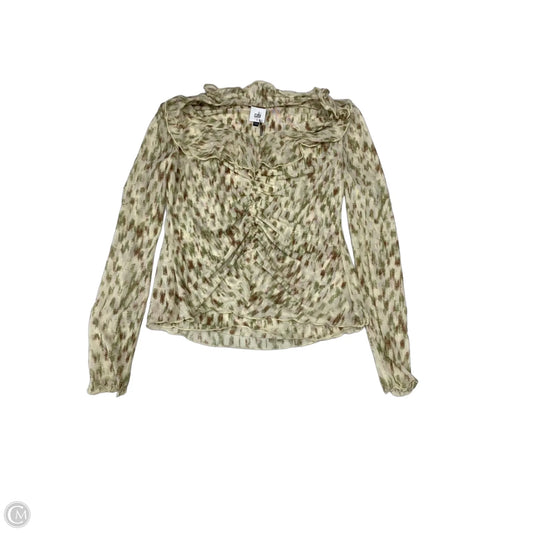 Top Long Sleeve By Cabi In Multi-colored, Size: S