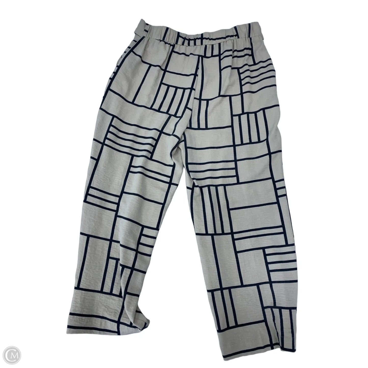 Pants Dress By Cmc In Black & Cream, Size: M