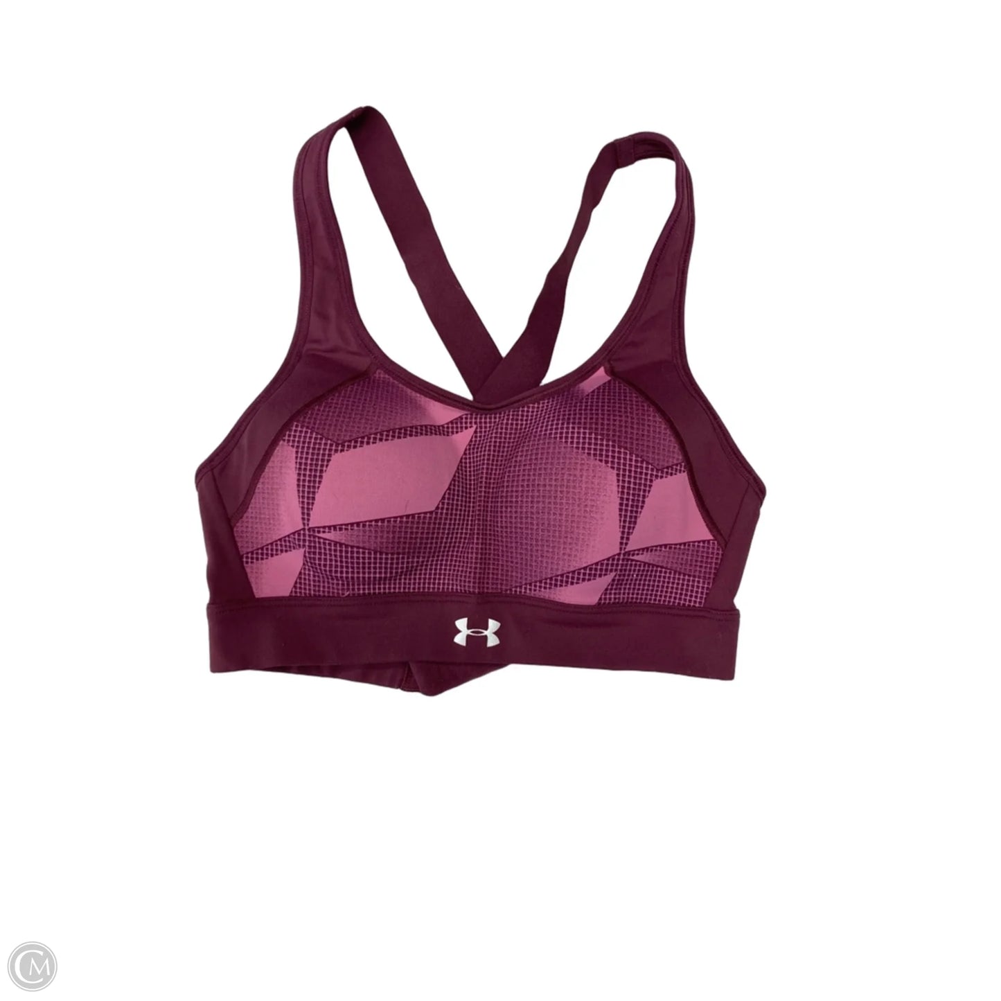 Athletic Bra By Under Armour In Mauve, Size: Xs