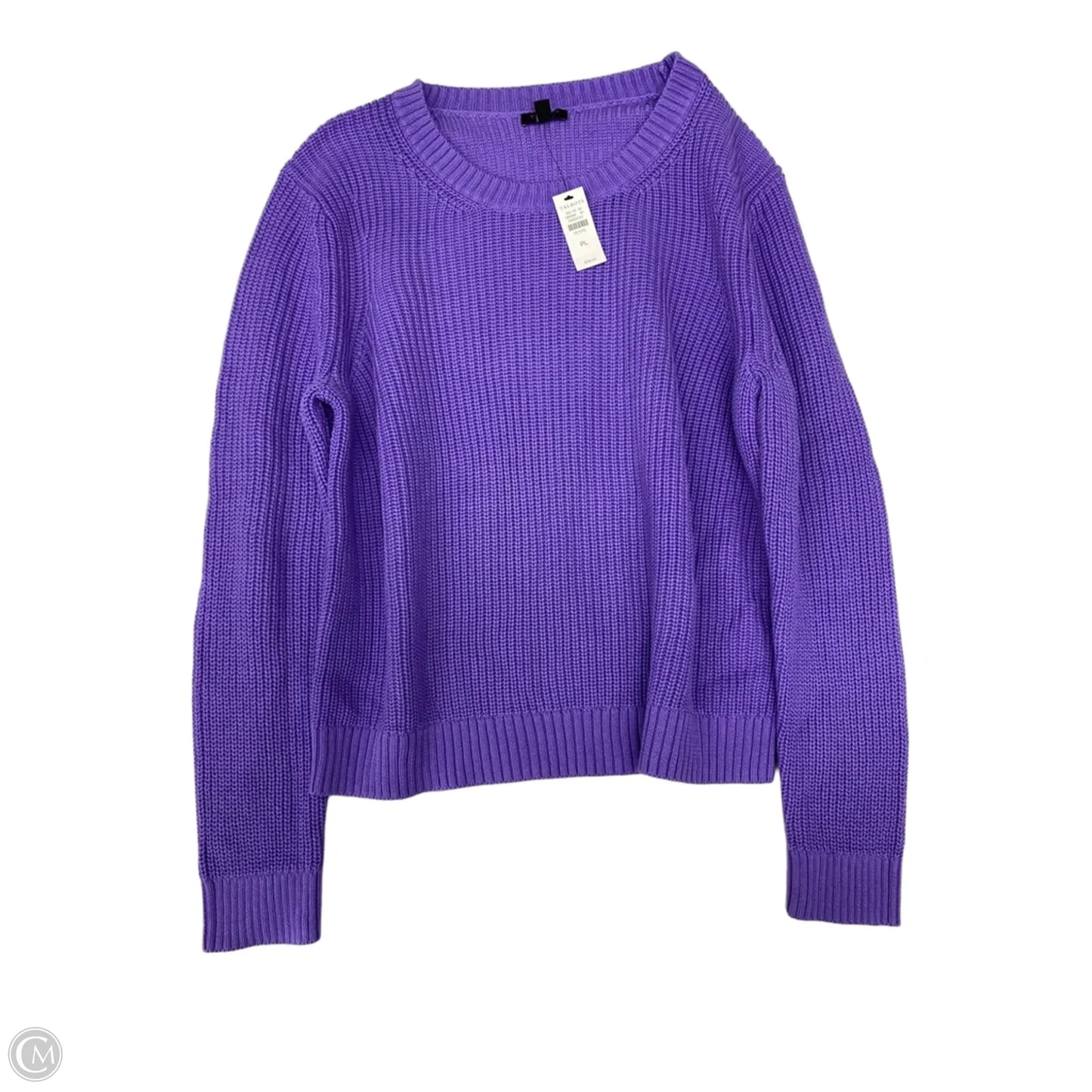 Sweater By Talbots In Purple, Size: Lp