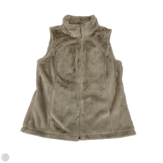 Vest Faux Fur & Sherpa By Cmf In Tan, Size: S