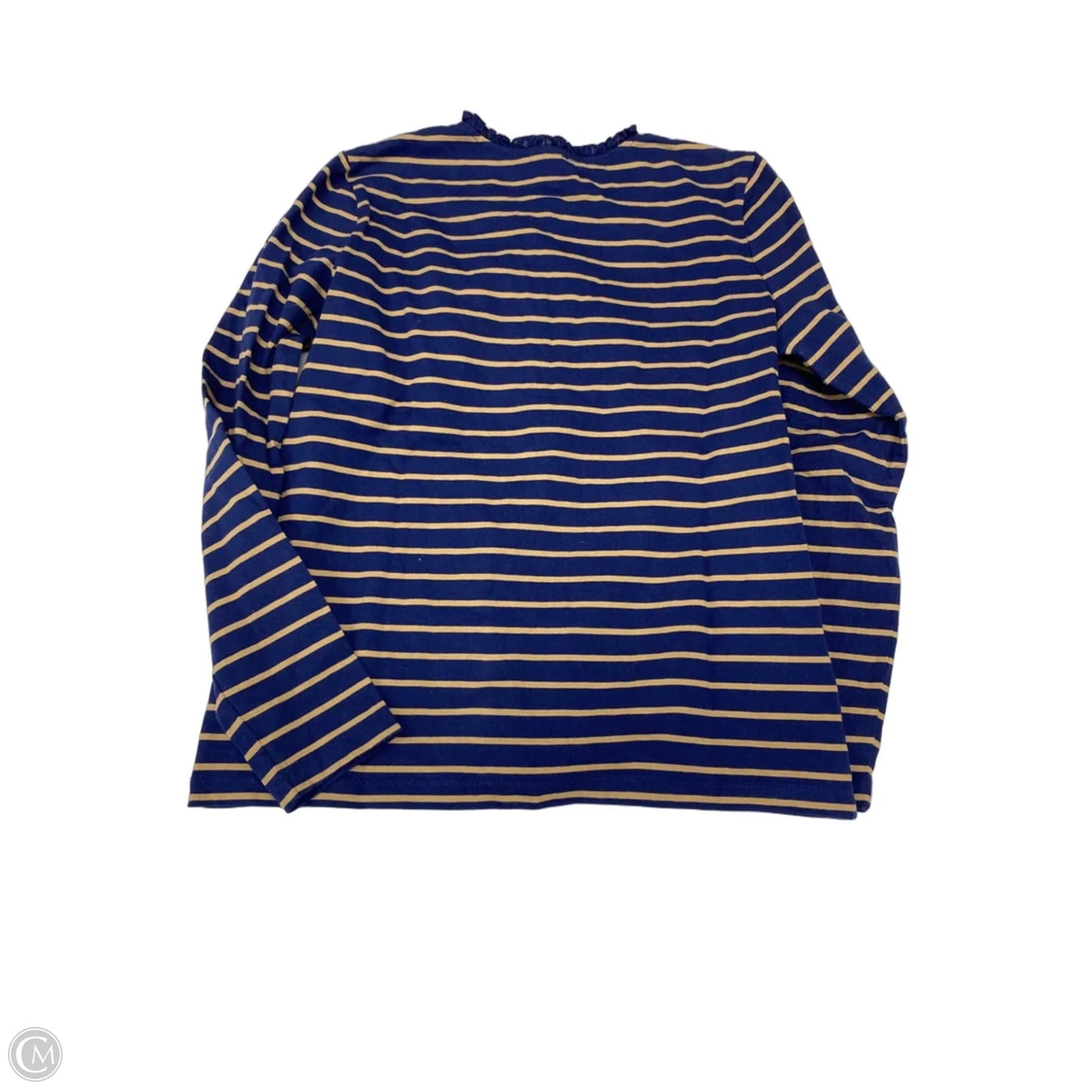 Top Long Sleeve By J. Crew In Striped Pattern, Size: S