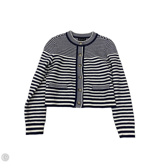 Cardigan By Marled In Striped Pattern, Size: M