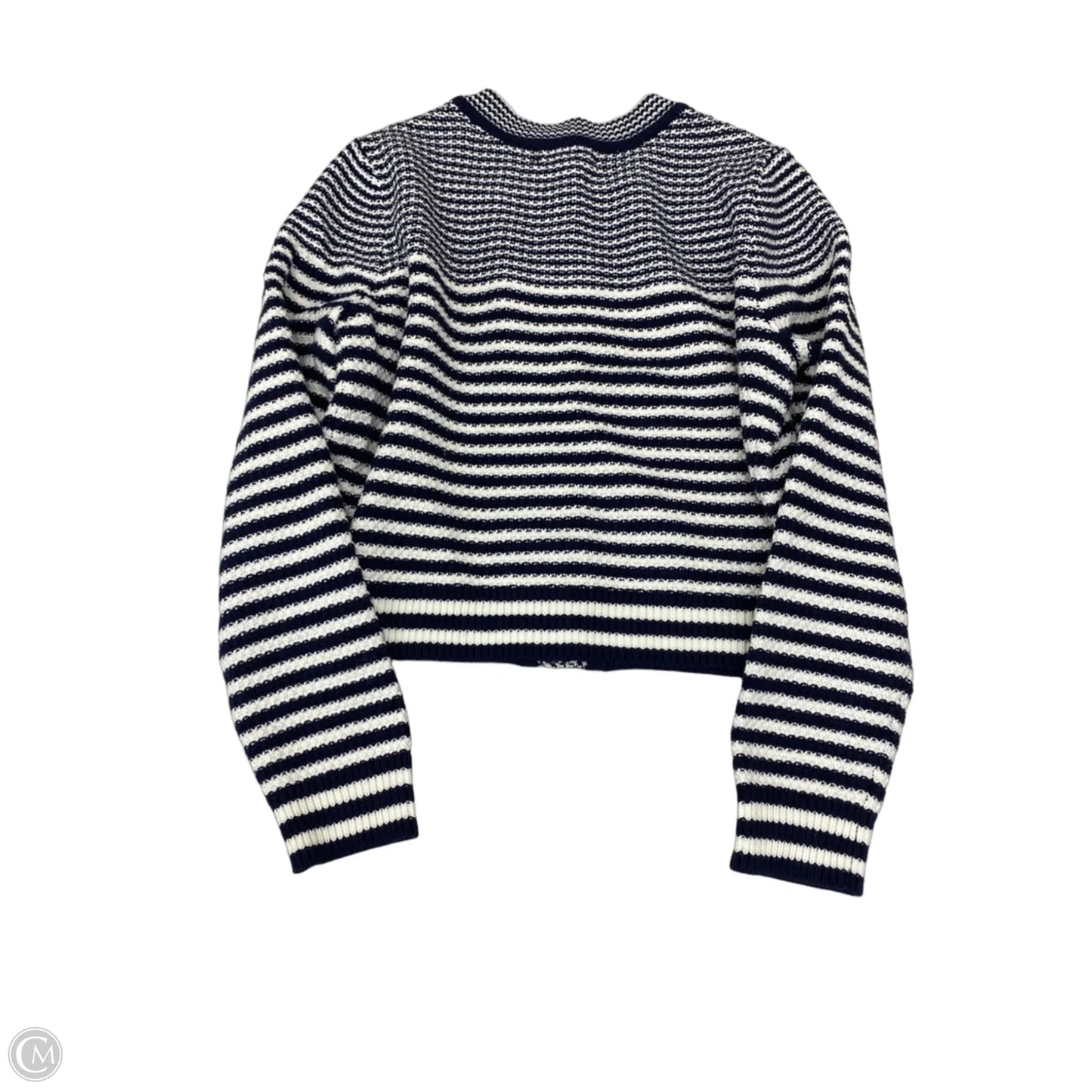 Cardigan By Marled In Striped Pattern, Size: M