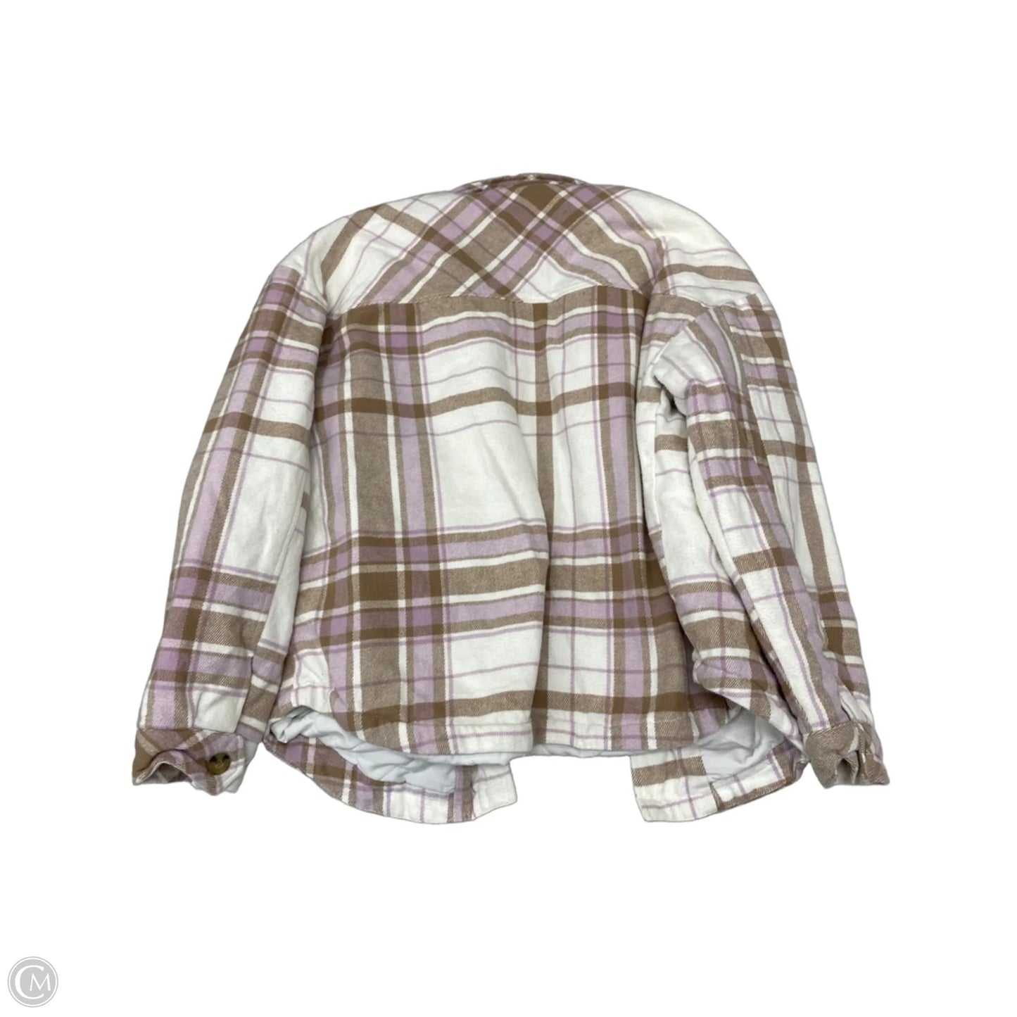 Jacket Other By Aeropostale In Plaid Pattern, Size: Xl