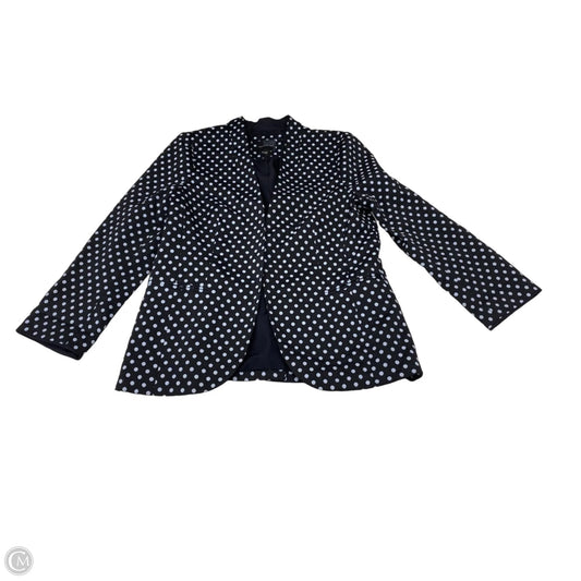 Blazer By Limited In Polkadot Pattern, Size: L