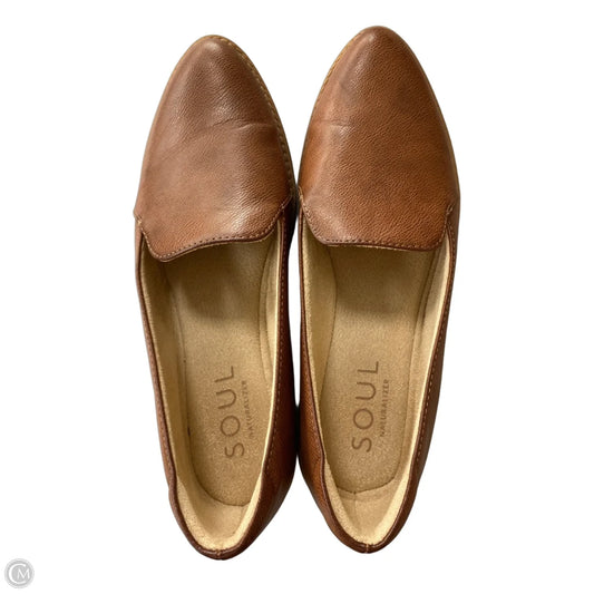 Shoes Flats By Cmf In Brown, Size: 9