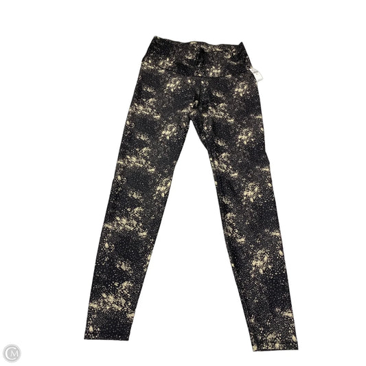 Athletic Leggings By Old Navy In Black & Cream, Size: Xl