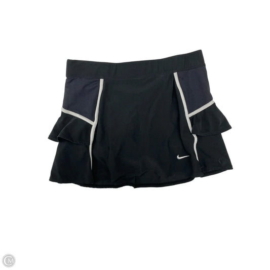 Athletic Skort By Nike In Black, Size: S