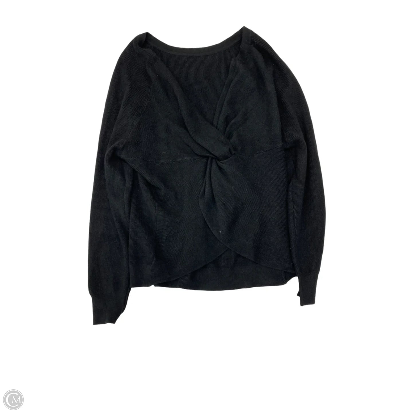 Top Long Sleeve By Cmf In Black, Size: S