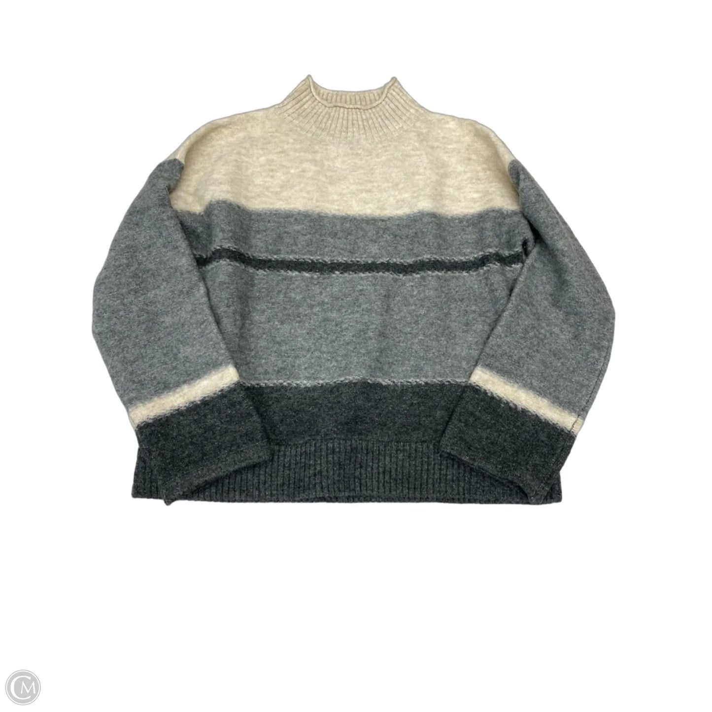 Sweater By Universal Thread In Cream & Grey, Size: S