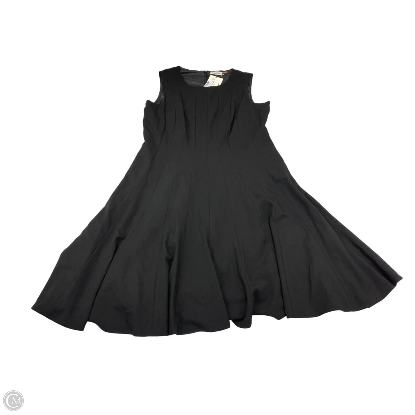 Dress Work By Calvin Klein In Black, Size: L