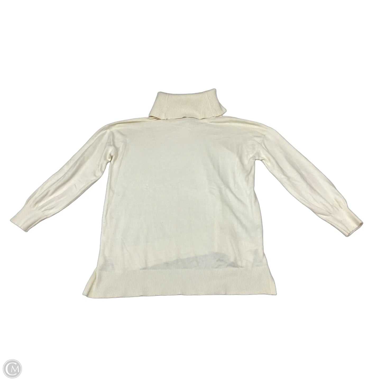 Sweater By Loft In Cream, Size: Xl