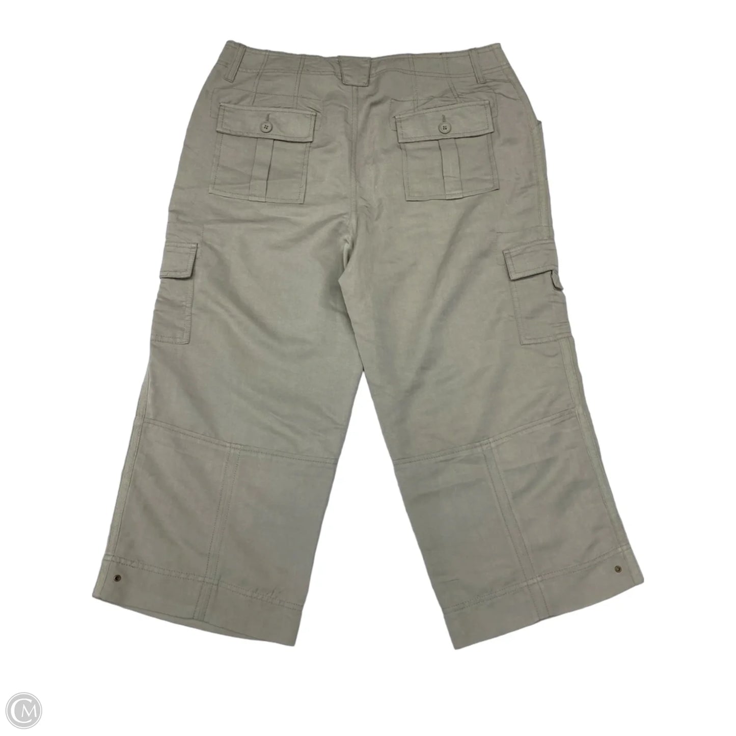 Pants Cargo & Utility By Caribbean Joe In Green, Size: 14