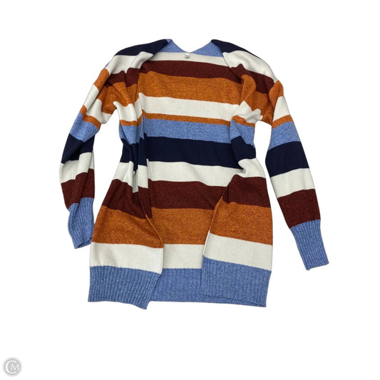 Cardigan By Cmf In Striped Pattern, Size: M