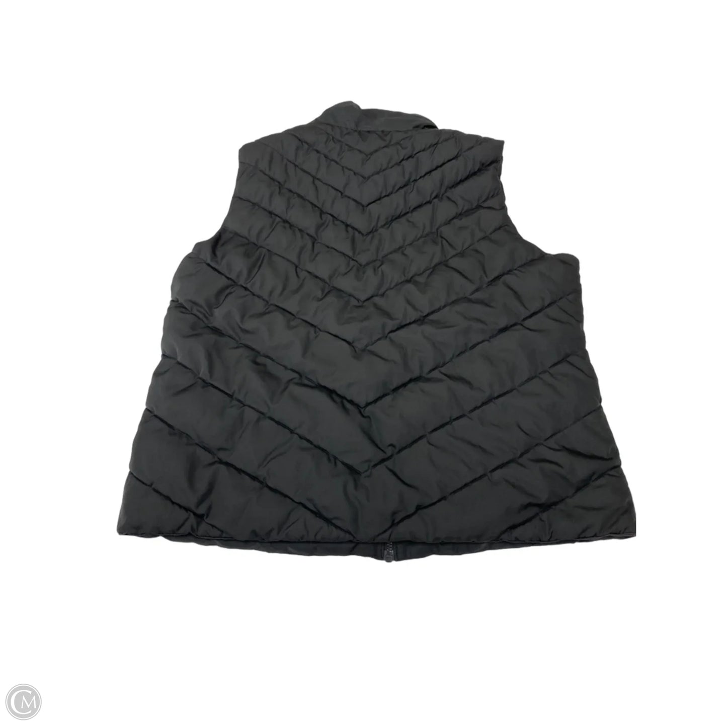 Vest Puffer & Quilted By Gap In Black, Size: Xl
