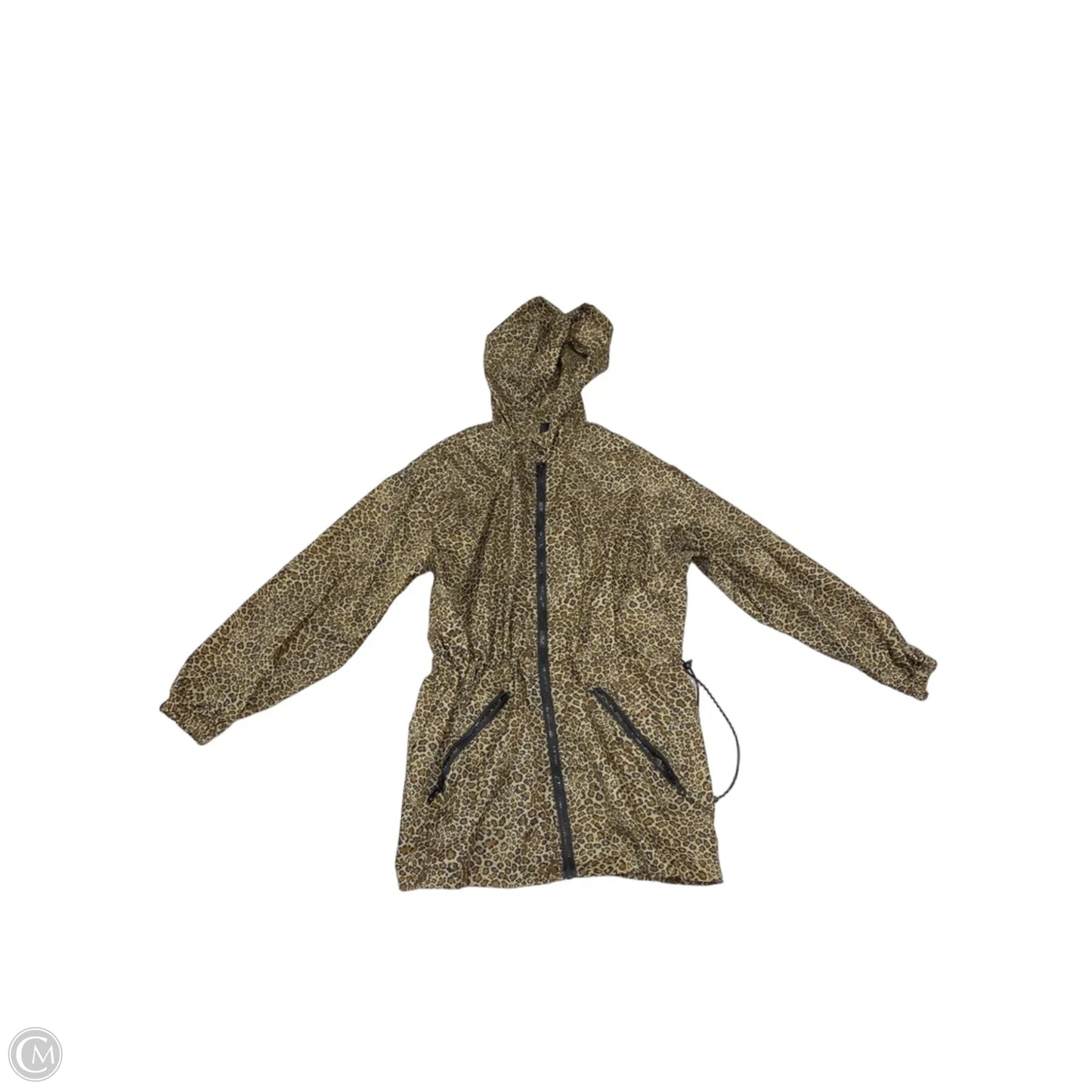 Coat Raincoat By Cmf In Animal Print, Size: S