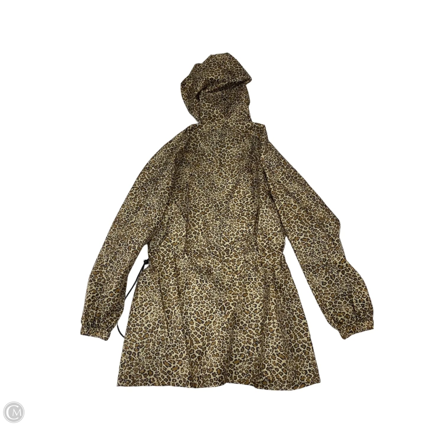 Coat Raincoat By Cmf In Animal Print, Size: S